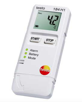 Мини-логгер данных температуры и влажности 184 H1 Testo 0572 1844 в ШефСтор (chefstore.ru)